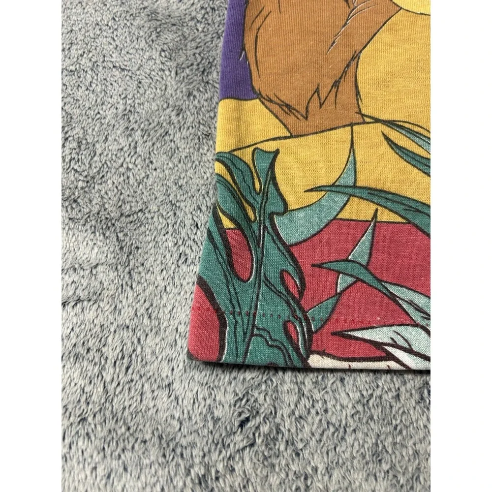 Vintage 90s Disney Lion King Hooded Tee Kids Size S (4)